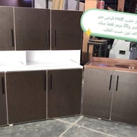 كاونتر خشب MDF • عازل ضد الرطوبة • توصيل بغداد مجاني