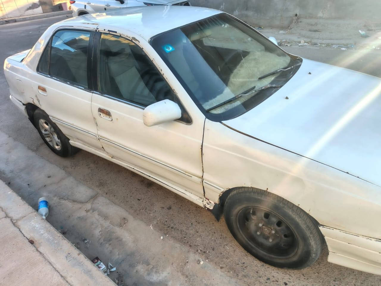النترا ٩٥
اوتماتيك
محرك مسكر 
كير ومكينه خير من الله مابي تبخير ولا تأخير 
تخم تايرات جديد 
تبريد شغال نقصها بس غاز
الكشر بي خياسات ببعض الاماكن 
يرادلها ترتيب بسيط الرقم بغداد والسنويه تسقط ب2027 والتحويل شوكت مايعجبك  اي استفسار *********** متواجداتصال وعلى واتس
مكاني الفلوجه 
***********
