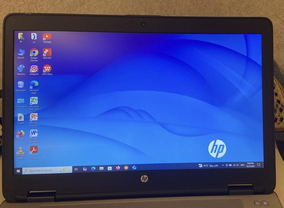 سلام عليكم اخواني الاعزاء وصبحكم الله بالخير عندي جهاز لاب توب hp جدا نظيف ومستعمل اقل الشهر عارضه للبيع مكاني بسمايه B 105 وهذه صور الجهاز سعره 250 الف وبي مجال 
 ‏Hp 650 G3
‏i 7 6 Tu
‏Ram 8 
‏Hard 256 sad


**إذا كنت صاحب هذا الإعلان وتريد حذفه لأي سبب، رجاءا أرسل رسالة إلى الدعم الفني**