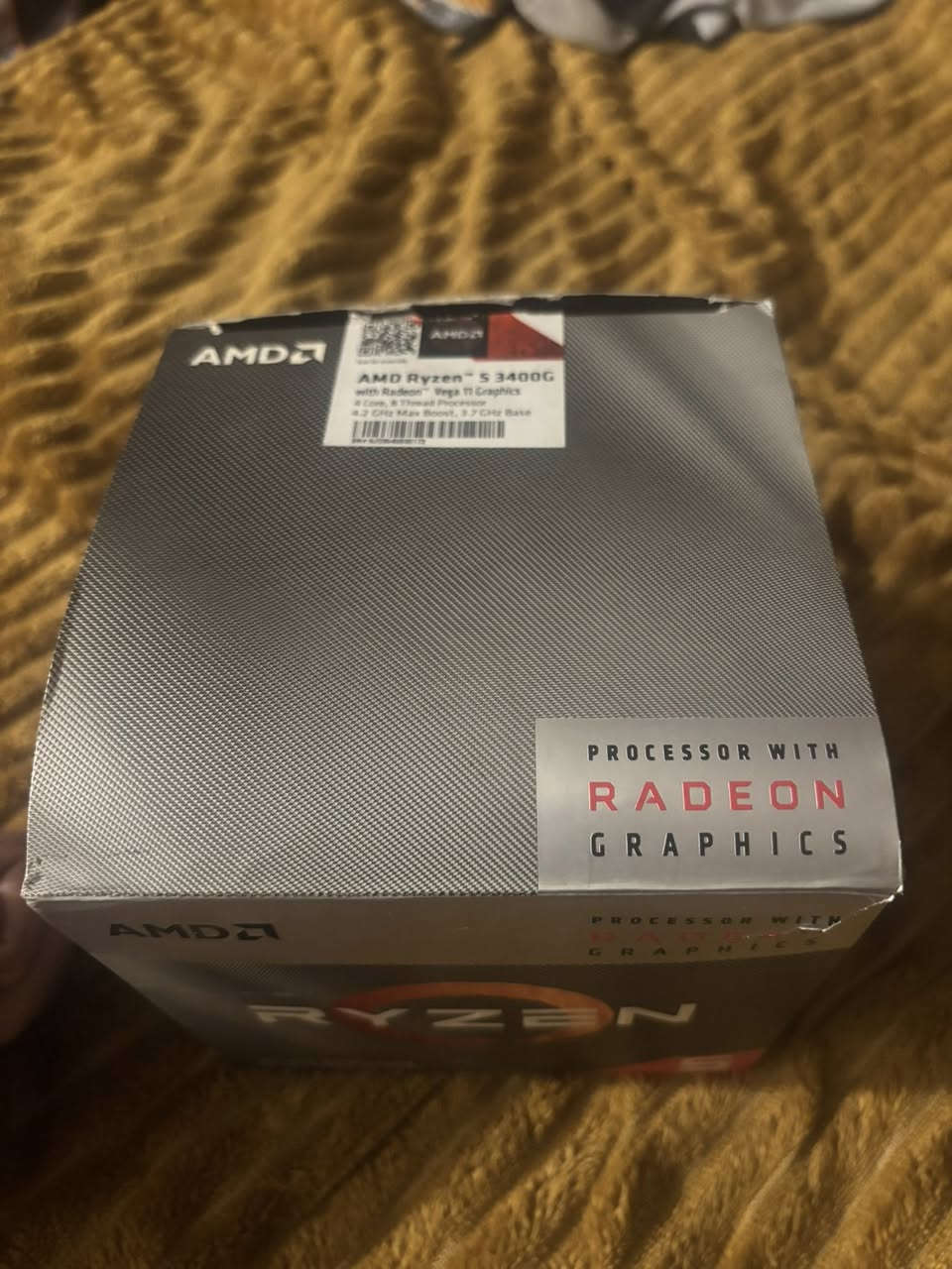 السلام عليكم معالج رايزن 
R5 3400G
مدعم بكارت شاشه داخلي
للبيع او مراوس مع كرت شاشه حتلو فرق
عنوان بغداد شعب متوفر توصيل


**إذا كنت صاحب هذا الإعلان وتريد حذفه لأي سبب، رجاءا أرسل رسالة إلى الدعم الفني**