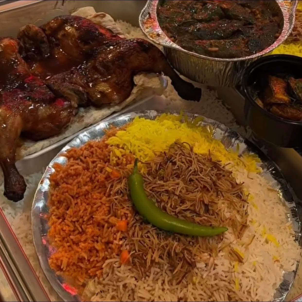 العرض العائلي الخطيررررررر🌶️❤️‍🔥 ب25 الف فقط
🤳عندك مناسبة قريبة؟ خطبة، تجمع عائلي، عزيمة؟
💗 مستعدين لتجهيز جميع المناسبات 
 كادر نسائي 💗 

إحنا جاهزين لتجهيزكم مطبخ مأكولات ملوكه

💗 بأفضل نوعية وأسعار مميزة 🔥
💗 خدمتكم توصل لأي مكان بلصويره
💗 ماعليكم فقط الاتصال على الرقم ***********
