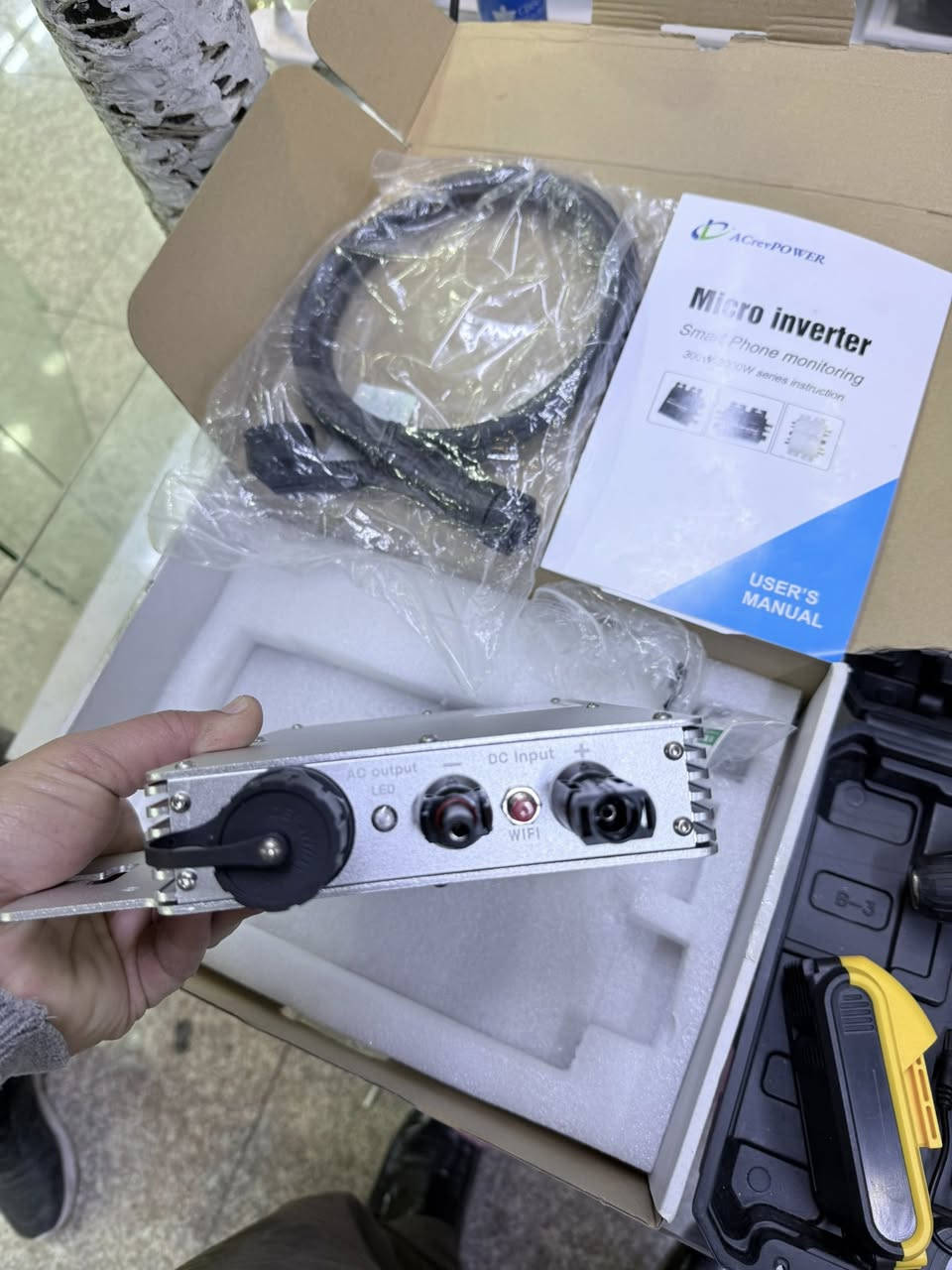 انفيرتر طاقة شمسية سمارت توصيل متوفر


**إذا كنت صاحب هذا الإعلان وتريد حذفه لأي سبب، رجاءا أرسل رسالة إلى الدعم الفني**