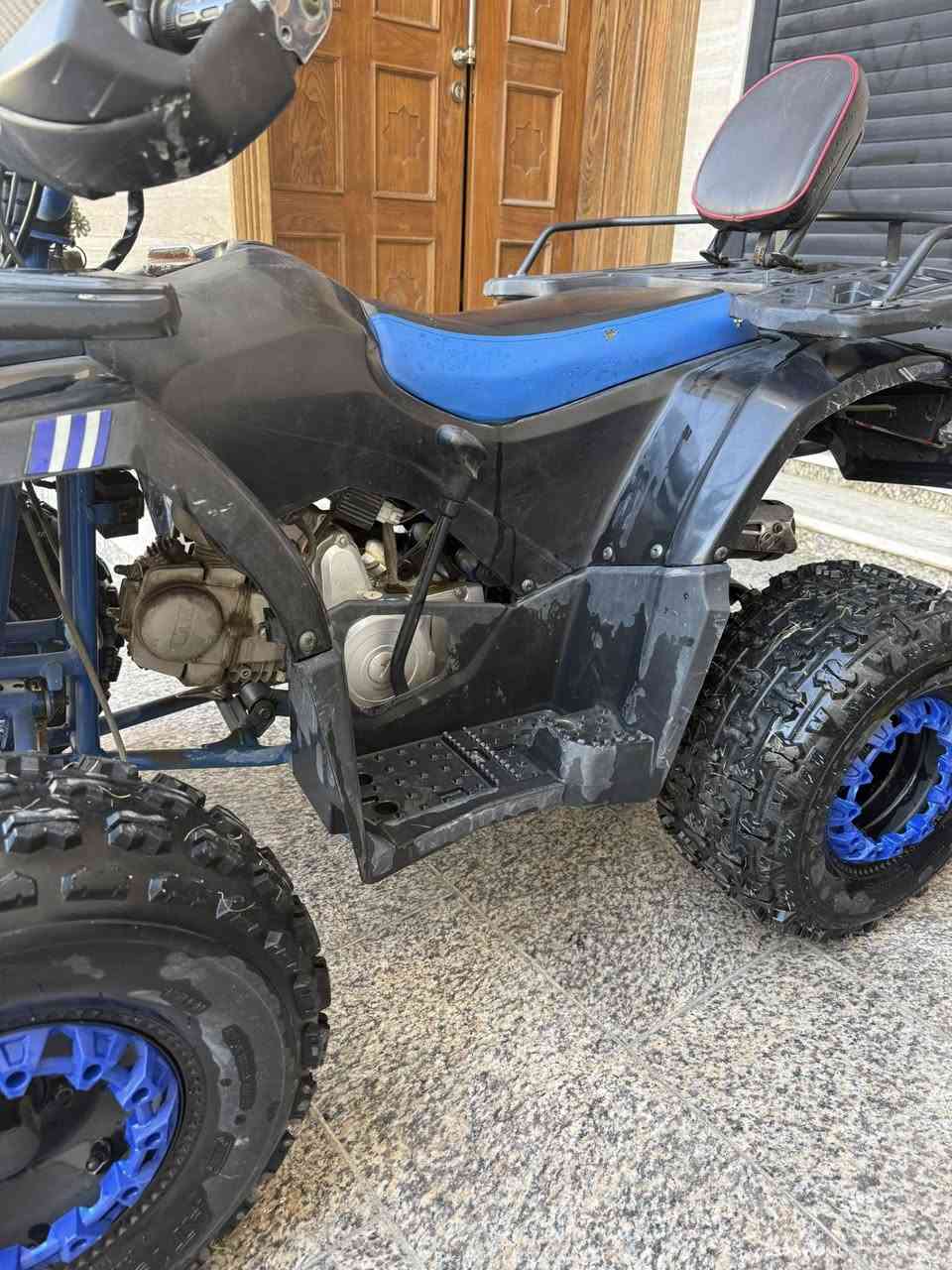 دراجه رباعيه 2023 محرك125 كير اوتماتيك ماشيه600km سرعته60 استخدام شخصي ونظيفه جدا للستفسار ***********
