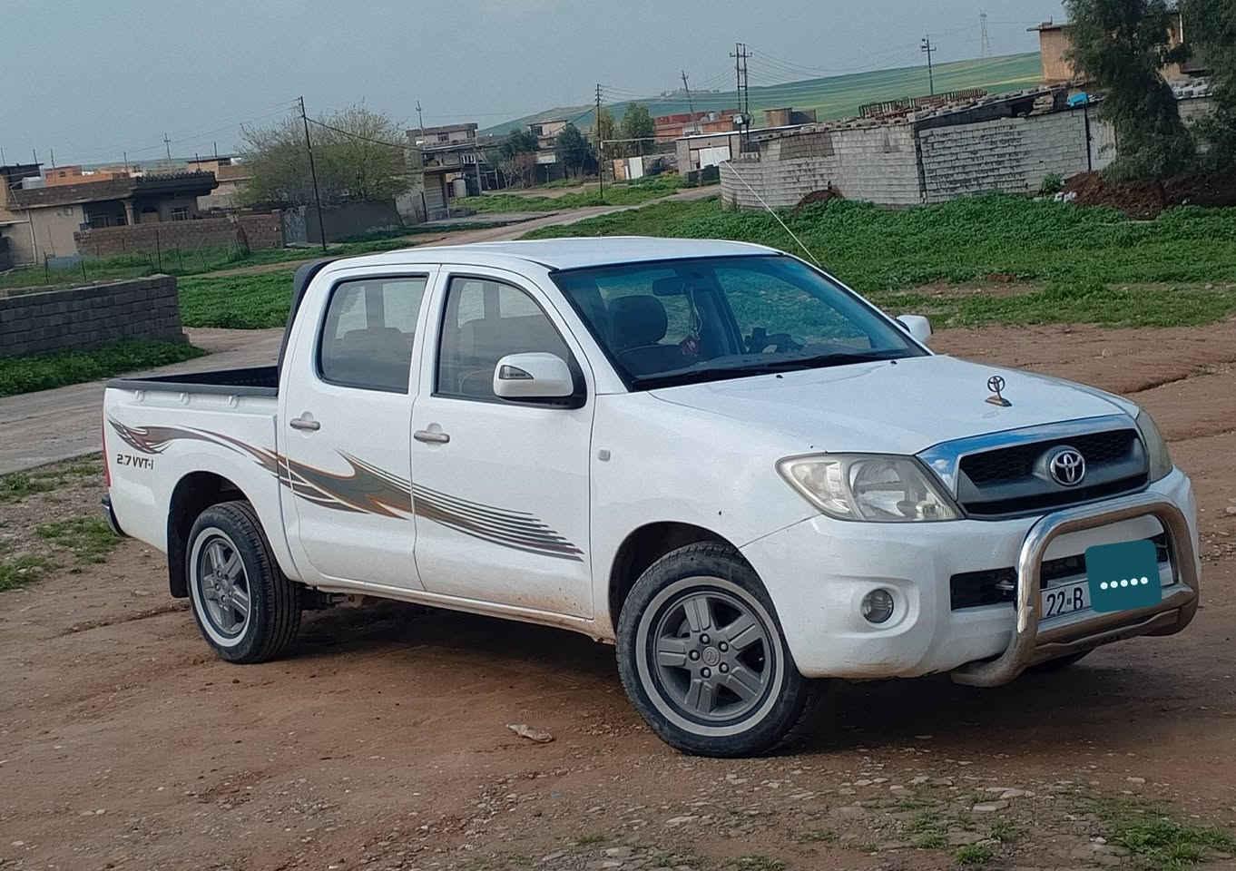 سلام عليكم
للبيع تيوتا هايلكس 2011 كير عادي مكفولة من صبغ والتبديل محرك ما مفتوح ماشي 165 وقابل للزيادة سعودي  داخل أحمر سُمبلة شاصي19 سيد نهرو  ام دعاء  تحويل مباشر ثاني يوم
 مكان موصل سهل نينوى قضاء حمدانية 

***********
***********
