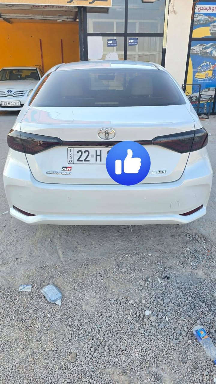 كورلا 2023 خليجي شركه ساز
رقم اربيل
مكينه 1800 بنزين
ماشية 62 
سياره مكفوله 
لا تبديل لا تعمير على وضع الشركه 
المكان الرمادي 

***********
