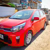 كيا بيكانتو موديل2023 رقم بغداد   خليجي محرك 4 سلندر   مكفولة بدون ضرب...