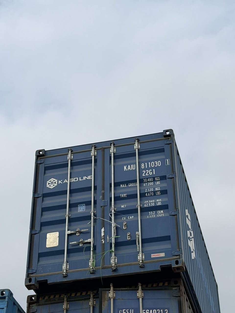 وصول حاويات طول 6 متر زيرو 
نسبة نظافة 100/100 
العنوان بغداد باب الشيخ 
الاستفسار ‭ ‭0771 716 6995‬
‭0781 006 0600‬ ‭
