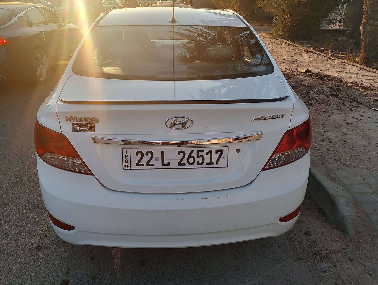 اكسنت خليجي ٢٠١٢ اربيل باسمي السياره ماشيه ١٨٠
بيها كارت باب السائق او بارد جوه قبغ البانزين السياره حلوه جاهزه ترايها يخبل بيها اثر حالوب كلش بسيط
مداريها بانزين محسن ودهن اصلي 
السياره موجوده بالبياع 
***********
السعر 8700 $
