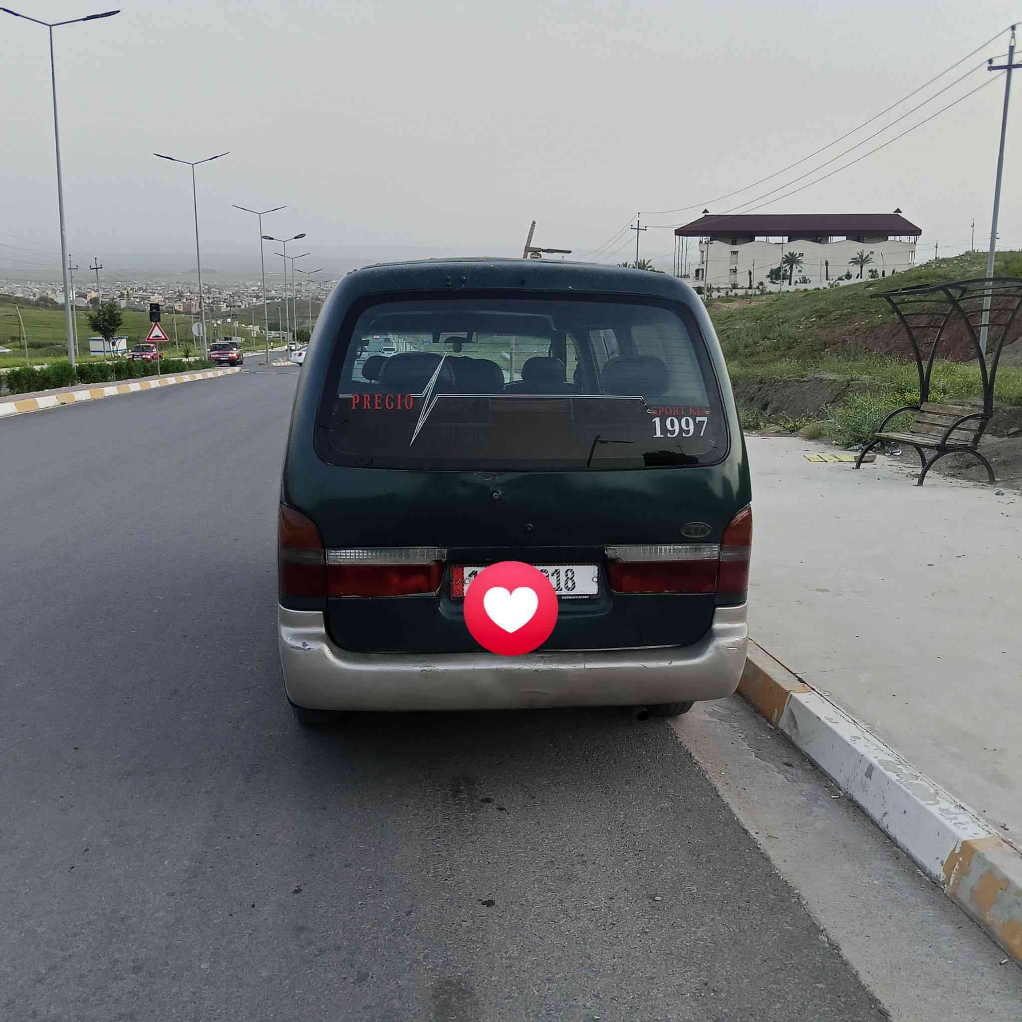 كيا بريجو للبيع موديل 1997محرك كير اكس جديد رقم مسطره سنويا 30هيه مرور صفر شرعي بل موصل حصه كاز ***********
