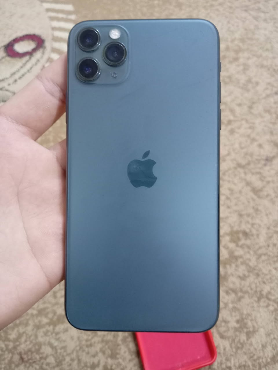 السلام عليكم
عيني الجهاز للبيع 
11برو ماكس 
ذاكره 256.
بطاريه 79 
الجهاز ابلادي 
سعر الجهاز 350 

***********
