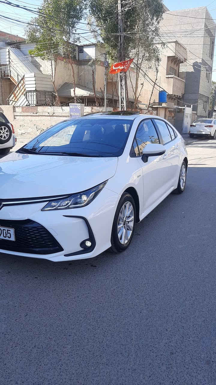 كورلا هايبرد 2025 شكل الخليجي بأسمي  سياره جديده احله من الصور بعدها على  وضع الشركه
ماشيه 5 الف 
فول مواصفات 
فتحه + بصمه + بصمة ابواب + تبريد قطعتين + رادار امامي + فول تحكمات + كامره دواره +داخل جلد  وباقي لمواصفات المعروفه 
                       سعر 160 قفل 🔒
مكانها بغداد. 
 
***********
