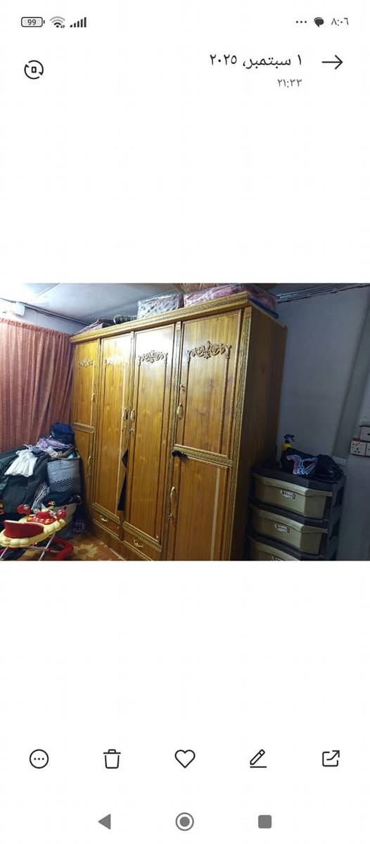 السلام عليكم عندي هذا الكنتور فصلته يم النجار بس لان ماعندي مكان اريده ب200


**إذا كنت صاحب هذا الإعلان وتريد حذفه لأي سبب، رجاءا أرسل رسالة إلى الدعم الفني**