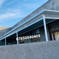 حدادة متنقله لعمل انواع السقائف  والحدادة العامه  وصبغ جميع انواع الحد...