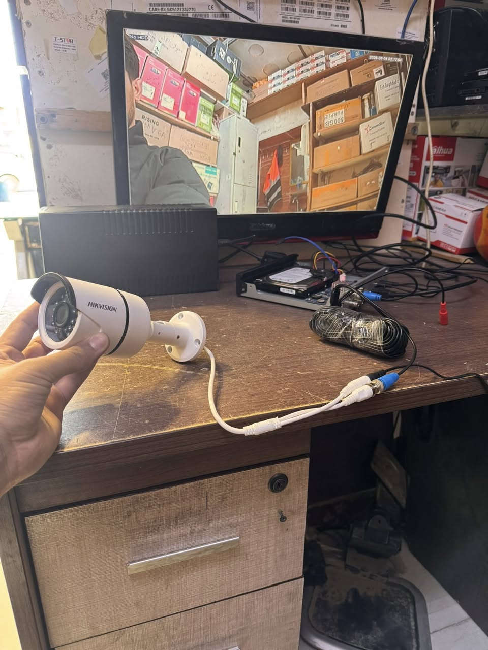 كاميرا دهوا وجهاز دهوا وكاميرا هيك فجن كيبلات محولة ماوس 65 الف واصل


**إذا كنت صاحب هذا الإعلان وتريد حذفه لأي سبب، رجاءا أرسل رسالة إلى الدعم الفني**