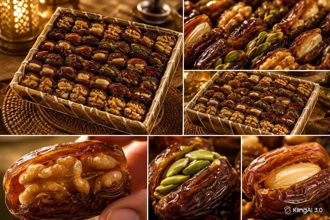 أصايل الشام ✨ علبة تمر محشي بالجوز والمكسرات الفاخرة بطعم شرقي أصيل، يجمع بين حلاوة التمر وقرمشة المكسرات المختارة بعناية. تقديم أنيق وجودة عالية يخليها خيار مثالي للضيافة والهدايا والمناسبات.

📞 ***********

#أصايل_الشام #تمر #تمر_محشي #حلويات_شرقية #ضيافة #هدايا #بغداد #حلويات #مكسرات #جوز # @#ضيافة_فاخرة #حلويات_عراقيه
 @
