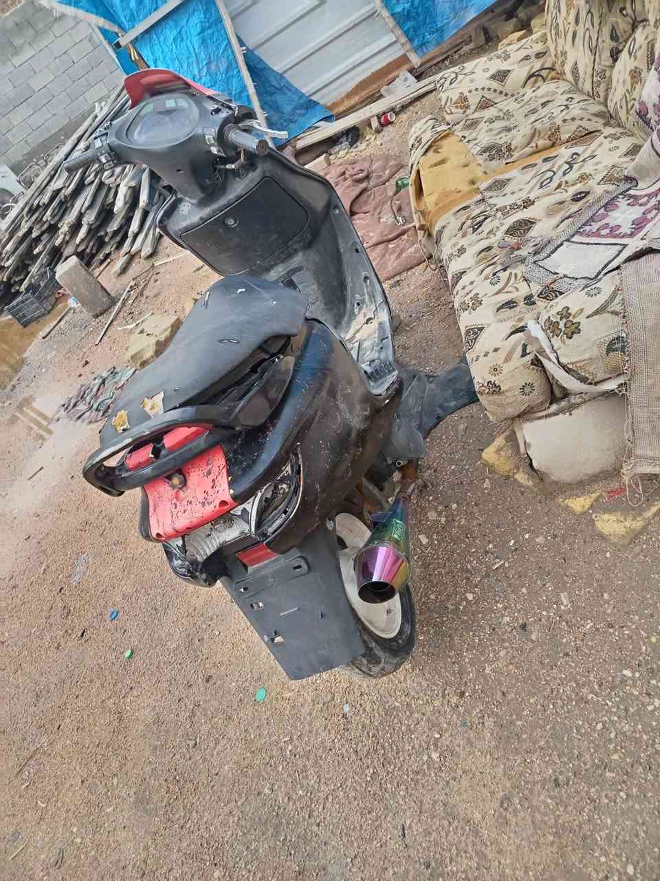 السلام عليكم
للبيع فراشه 140
دراجه جاهزه منكلشي
كفراتهه كلهه كامله
كهربائيات شغاله لايت بك لايت هورن سلف
باتري جديد الدراجه واكفه صارلهه فتره
السعر 150
للاستفسار واتساب ***********
