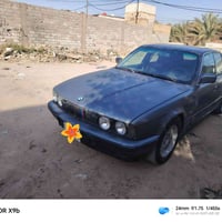 بي ام موديل 1989سياره مكفوله من الضربه صبغ جماليه كير محرك بلادي سنويه...