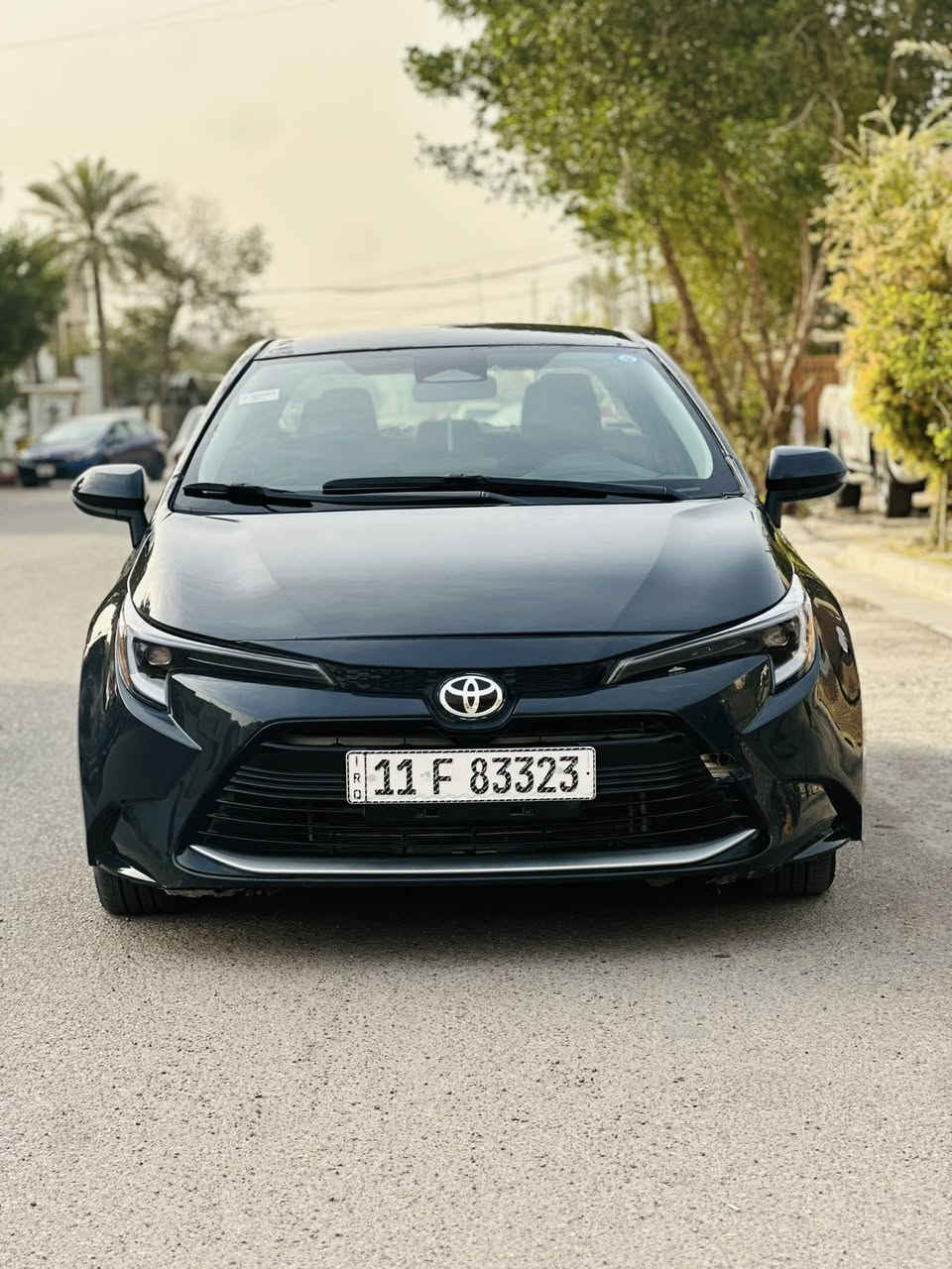 سلام عليكم كورلا وارد امريكي لبيع مديل 24 لون سمنتي ماشيه 8 ميل اخت زيرو سياره بيه فقط بنيد صبغ السعر 145  مكان سياره بغداد حي العامل التصال على ***********
