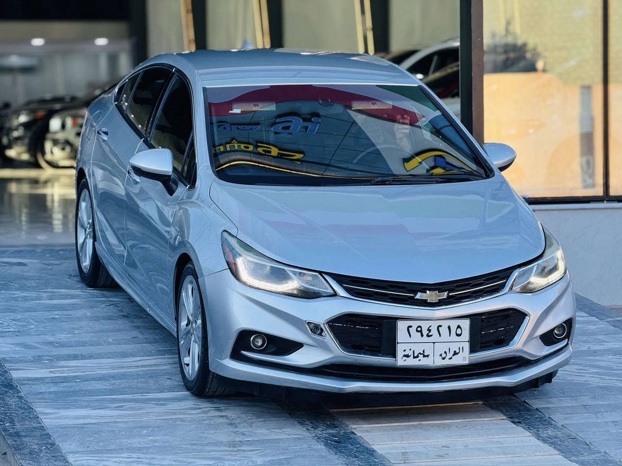 سلام عليكم 
شوفرليت كروز
موديل  2017
مواصفات فوول عدا فتحه
قطعتين صبغ بونيد جاملغ بدون دواخل 
السعر    105 
عنوان   خانقين
للاستفسار  ***********
