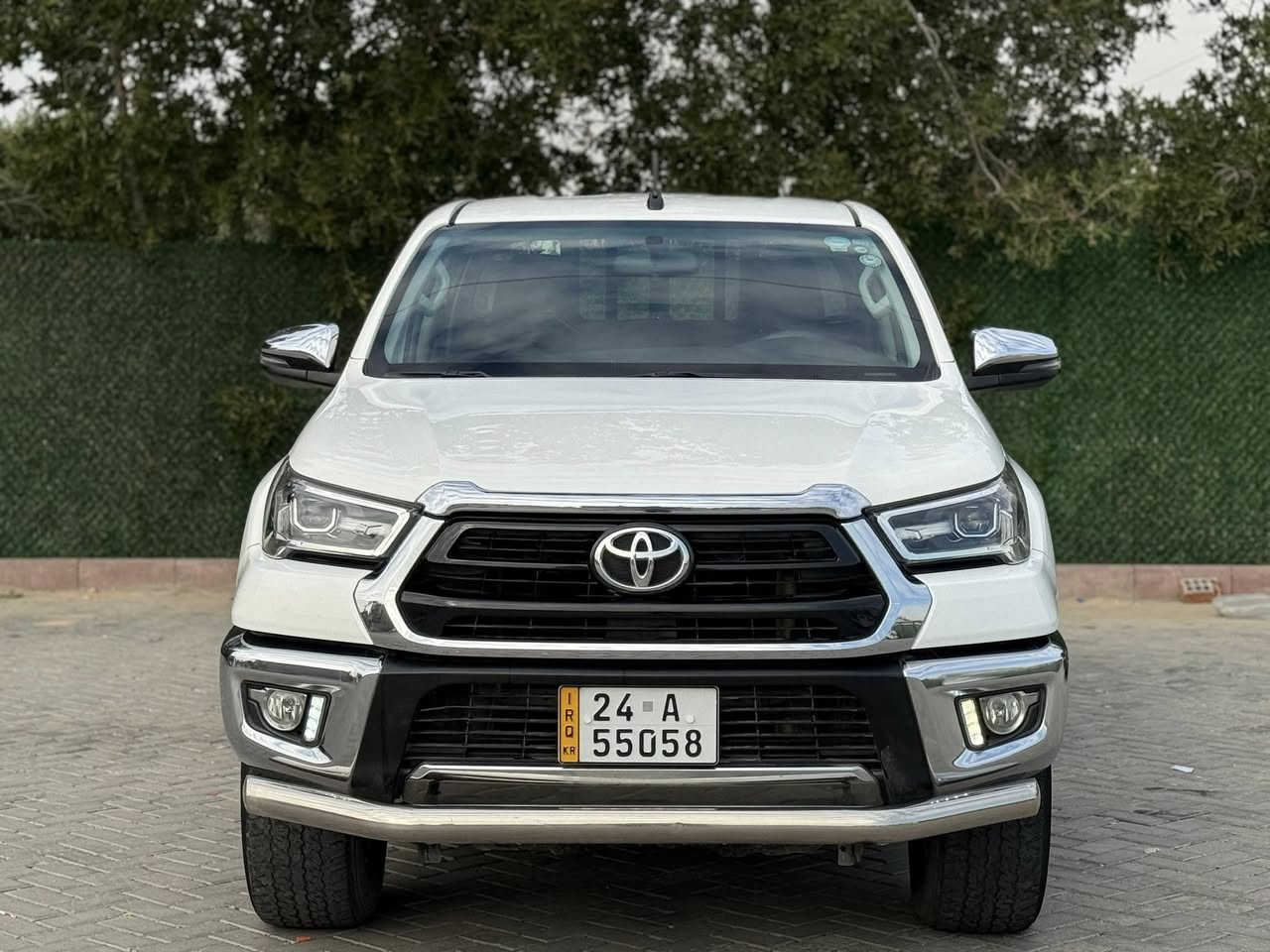 للبيع بك اب هيلوكس موديل 2021
سياره شركة جيهان عداد المسافة المقطوعه 125000 الف كيلو متر

عنوان السياره بغداد. السعر 285

***********
