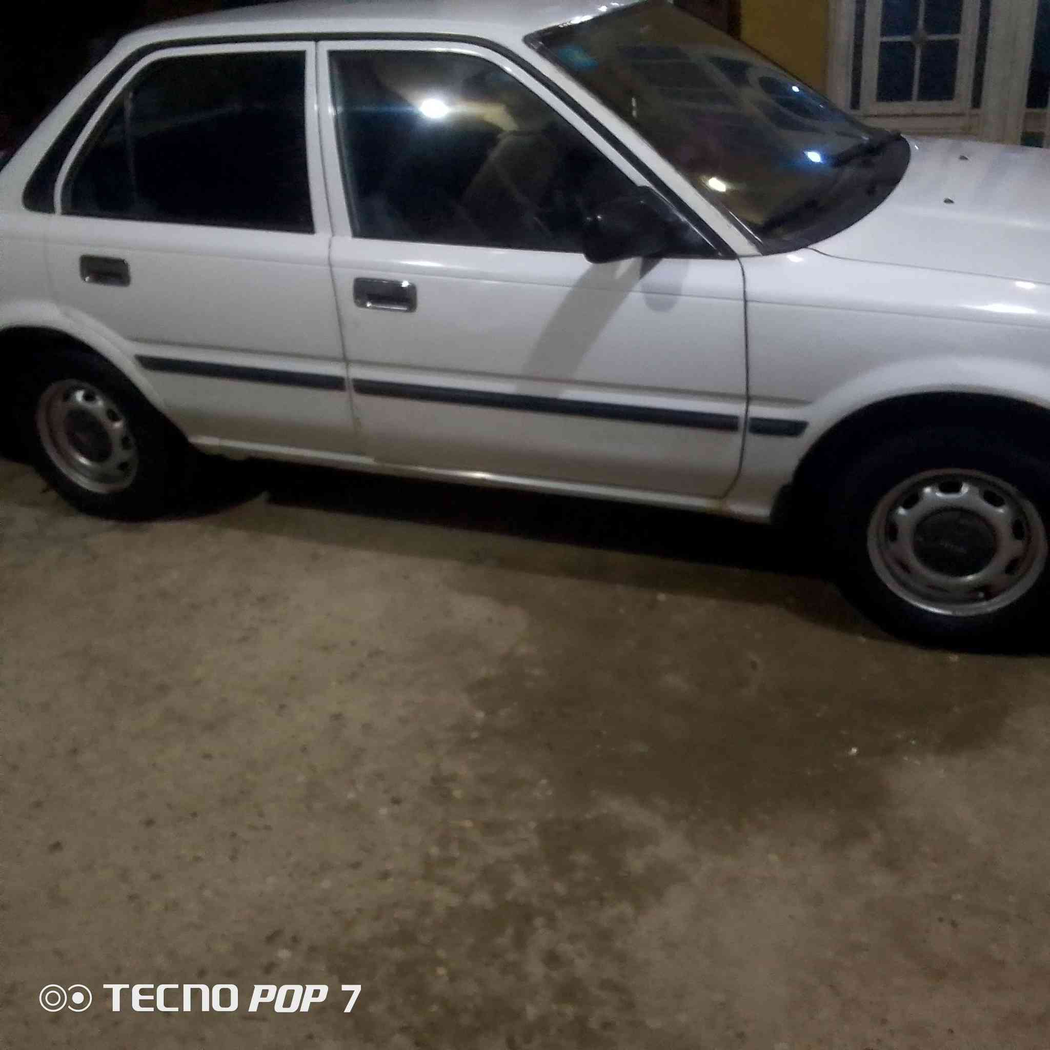 للبيع كورلا 90 عظم بيها مكانات صبغ مكفوله محرك وكير اوتو تايرات جدد باتري صدر مكانها واسط السعر 48للاتصال ***********
