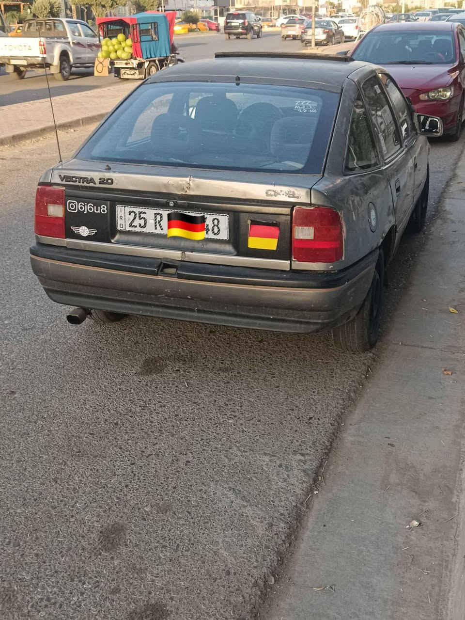 اوبل فكترا - OPEL 🇩🇪
محرك 2.0 قوي شرط 💪🏻🔥✅

رقم 25 كركوك 🇮🇶 ب اسمي تحويل و كاله غرامات 0 شرط ✅

بطاقه بانزين بيها ⛽ جديد سنويه2030🗓️ جديد رقم جديد✅

كير محرك شرط نضيف ✅

مسجل شاشه جبير و بلوتوث AUX ✅

فتحه سقف سلايت ✅🪟

سعره 38$ بيع او مراوسه حسب القناعه 🎭 .... 🚙


**إذا كنت صاحب هذا الإعلان وتريد حذفه لأي سبب، رجاءا أرسل رسالة إلى الدعم الفني**