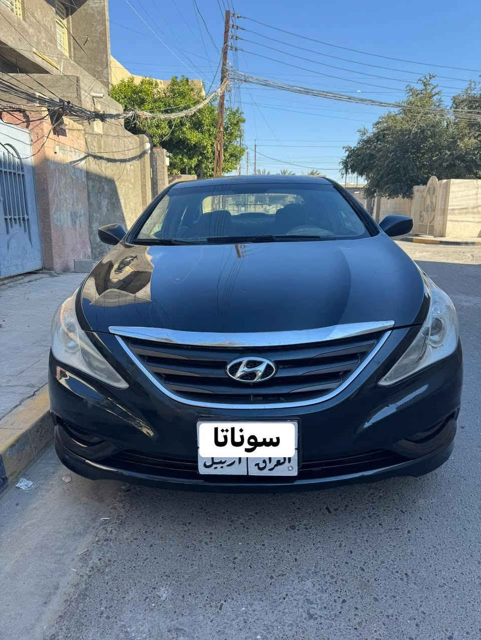 سوناتا 2013 ادوات
متؤم ارقام وسنويه مكينه 2400كير تبريد تدفئة كفالة
داخل لونين شاشةكهربائيات عالي زنون (الون نيلي )
تخم تاير صدر جديد سوجين جنطه كهرباء قطعتين تبريد 
(ب47 )صلاح الدين بلد ***********
