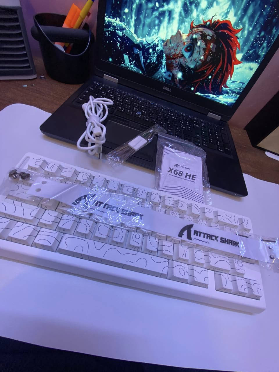 Attack shark x68he والسعر انسب سعر بالسوك 
مغناطيسي وايت اسويتج 
.
كي كابس موشم احرف جانبيه
.
Rgb متعدد الانماط قابل للسوفت وير
مع كامل الملحقات 
💯سرعة استجابه 
كوالتي 💯
لون💯
.
كل هذا الجمال وبسعر 37 الف انسب سعر بالسوك 🔥
توصيل بغداد والمحافظات 5


**إذا كنت صاحب هذا الإعلان وتريد حذفه لأي سبب، رجاءا أرسل رسالة إلى الدعم الفني**
