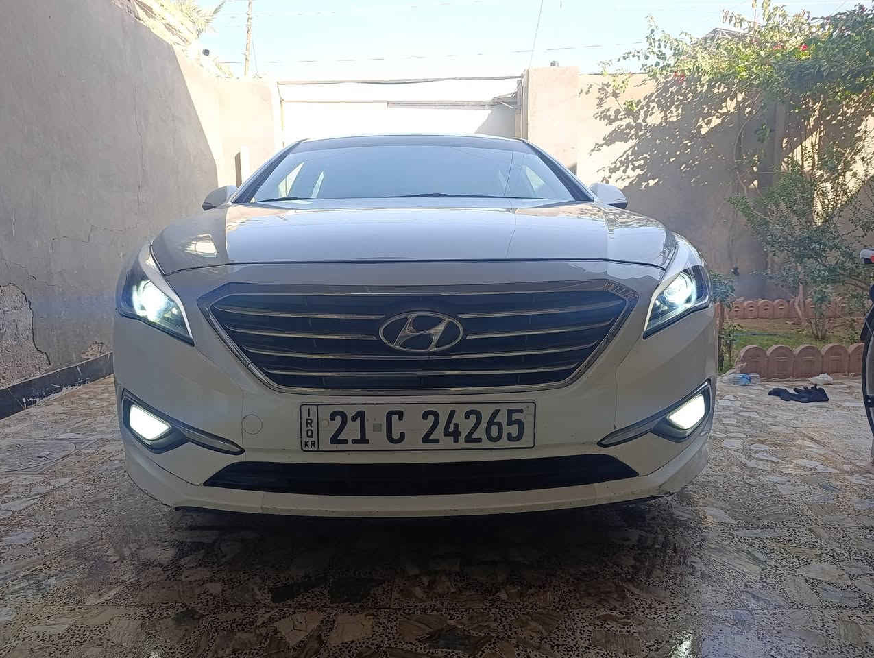 السلام عليكم سوناتا 2015 خليجي مكينه 2400 دوش للبيع مكينه وكير توني شادهن سعر السياره 135 بها مجال قليل مكان السياره النجف الاشرف حي الميلاد هذا رقمي***********
