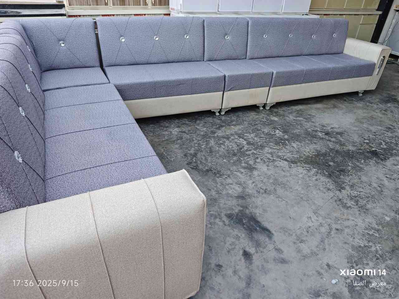 📣 🔹 عروض دواوين 🔹
✨ بمناسبة شهر رمضان المبارك ✨
🛋️ يعلن معرض ومزاد الصفا عن توفر دواوين قنفات راقية وأنيقة
💸 السعر يبدأ من 275 د.ع فقط فصاعدا كل موديل وسعره.
✔️ أجود أنواع الاقمشة
✔️ خامات ممتازة تتحمل الاستخدام
✔️ ألوان وتصاميم متنوعة
📍 يتوفر  توصيل لباب البيت بأجرة
📞 للطلب والاستفسار:
☎️ ___ ***********
📩 واتساب: ___***********
🌙 رمضان كريم وكل عام وأنتم بخير 🌙
