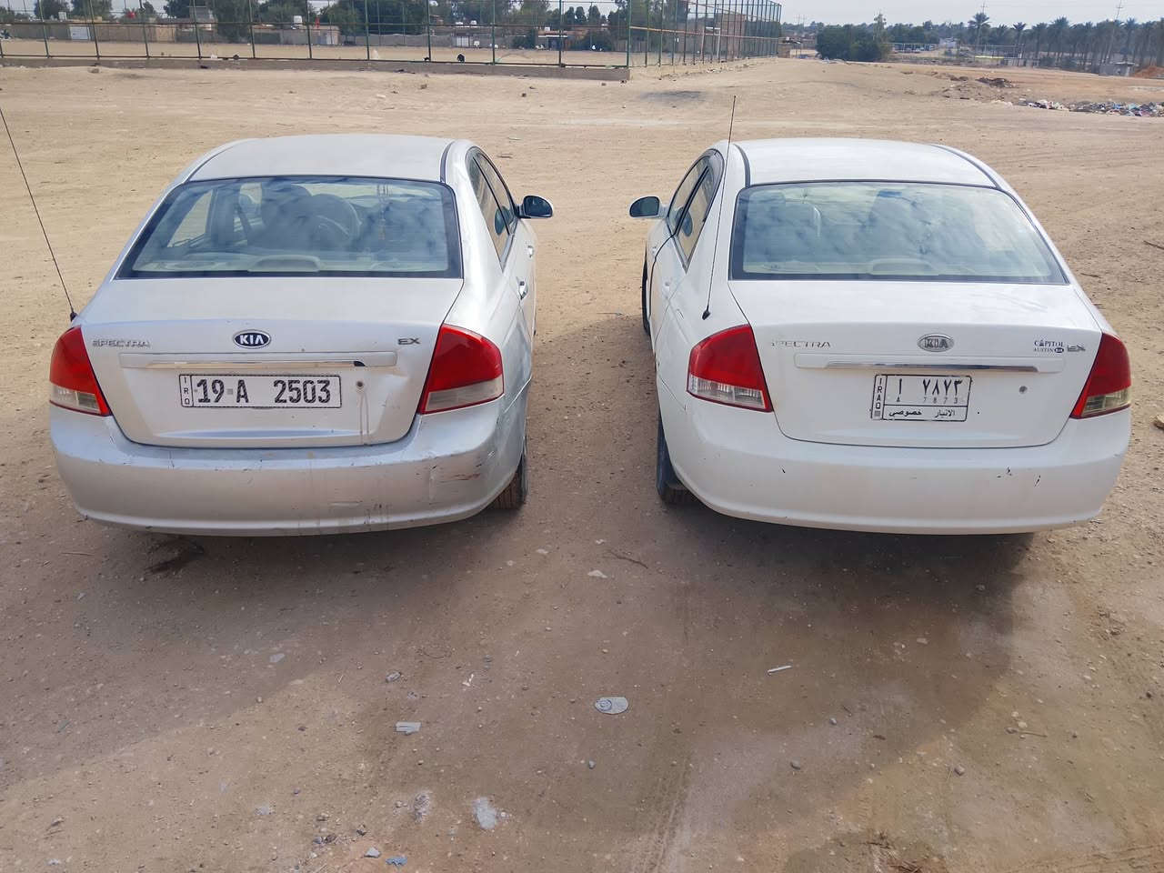 سلام عليكم يوجد سبكترات 2 وارد مكان كربلاء  أمريكي
البيضه/ سبكترا ٢٠٠٧ نضيفه كلشي شغال حداديه جديده تبريد وتدفئه نضيفه 
الرصاصيه /وارد أمريكي ٢٠٠٩ نضيفه كلش كلشي شغل تبريد وتدفئه 
الاستفسار /***********___***********
