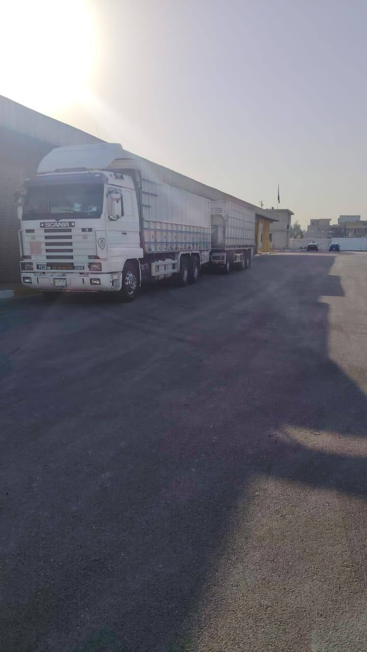 السلام عليكم ورحمه الله سكانيا قاطره مقطوره للبيع العنوان موصل)) 360$ وبيها مجال))*********** هذا رقم راعيها اخوان اني مكلف بالنشر
