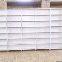 رفوف وفاترينات • تحمل أوزان ثقيلة • خشب MDF