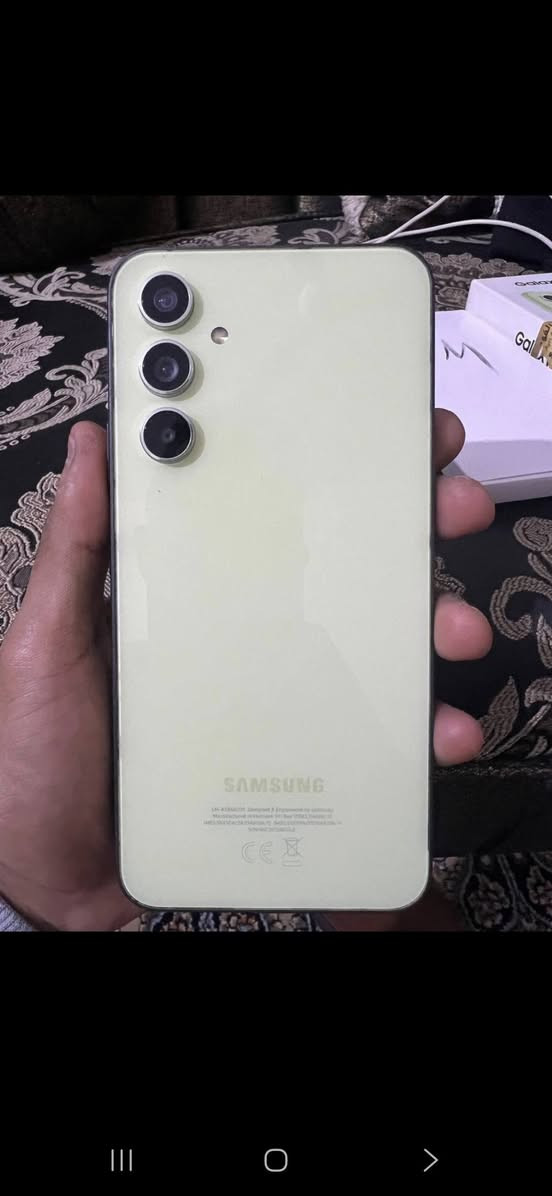 السلام عليكم
جهاز A54 للبيع مبدل شاشة بس +كارتونته وياه+شاحنته الاصلية
خطين +رام
ذاكرته 256 ب8 كيكا
الجهاز نظيف  
السعر 130الف قفل


**إذا كنت صاحب هذا الإعلان وتريد حذفه لأي سبب، رجاءا أرسل رسالة إلى الدعم الفني**