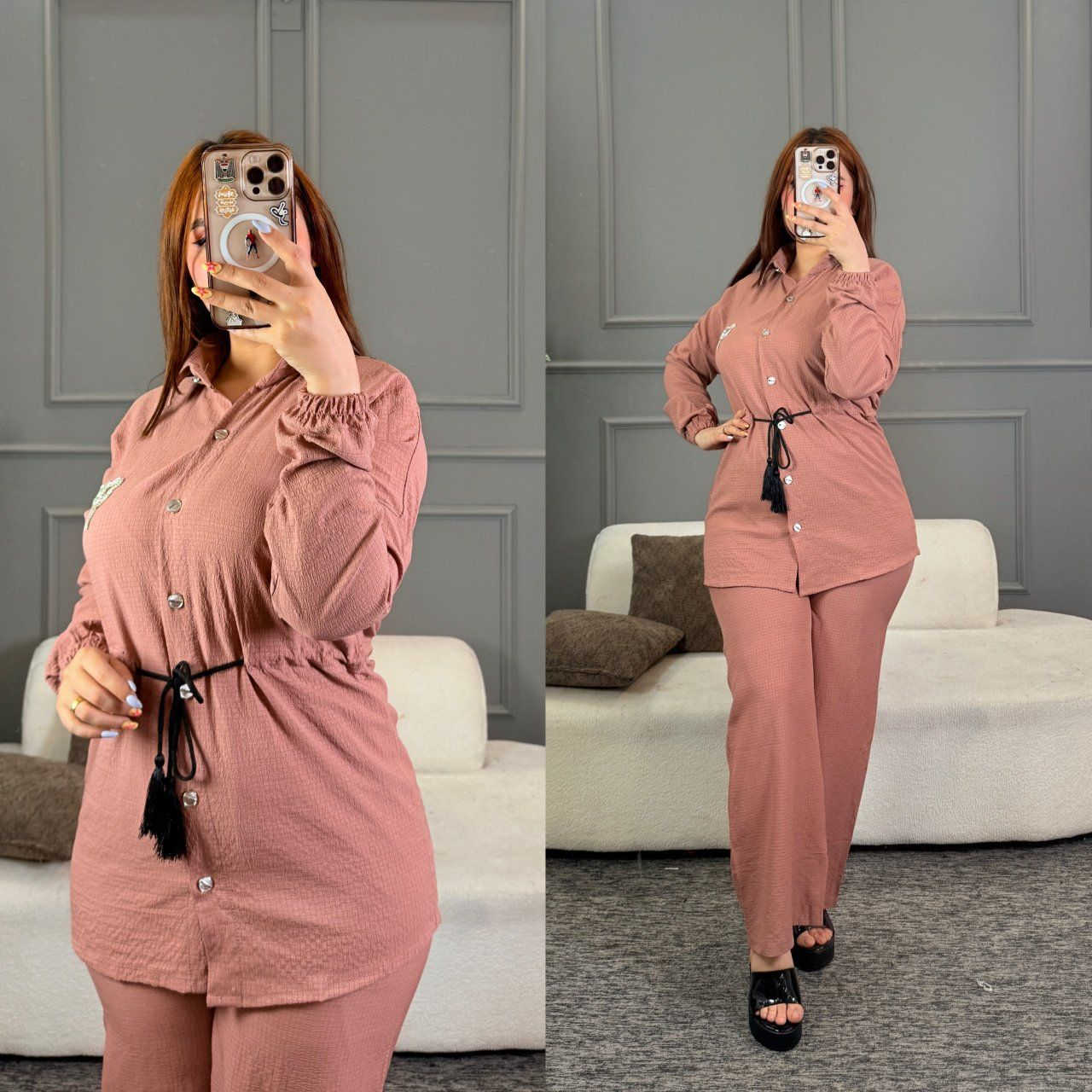 سوت نسائي ربطة خصر ودكم 😍

الخامه ماربل كلنكس بارده اصلي  💯

القياسات L - XL - XXL
سعر الدرزن 12 قطعه 122 الف  
سعر القطعه مفرد  12 الف
توصيل كافه المحافظات 4 
مخازن كربلاء


**إذا كنت صاحب هذا الإعلان وتريد حذفه لأي سبب، رجاءا أرسل رسالة إلى الدعم الفني**