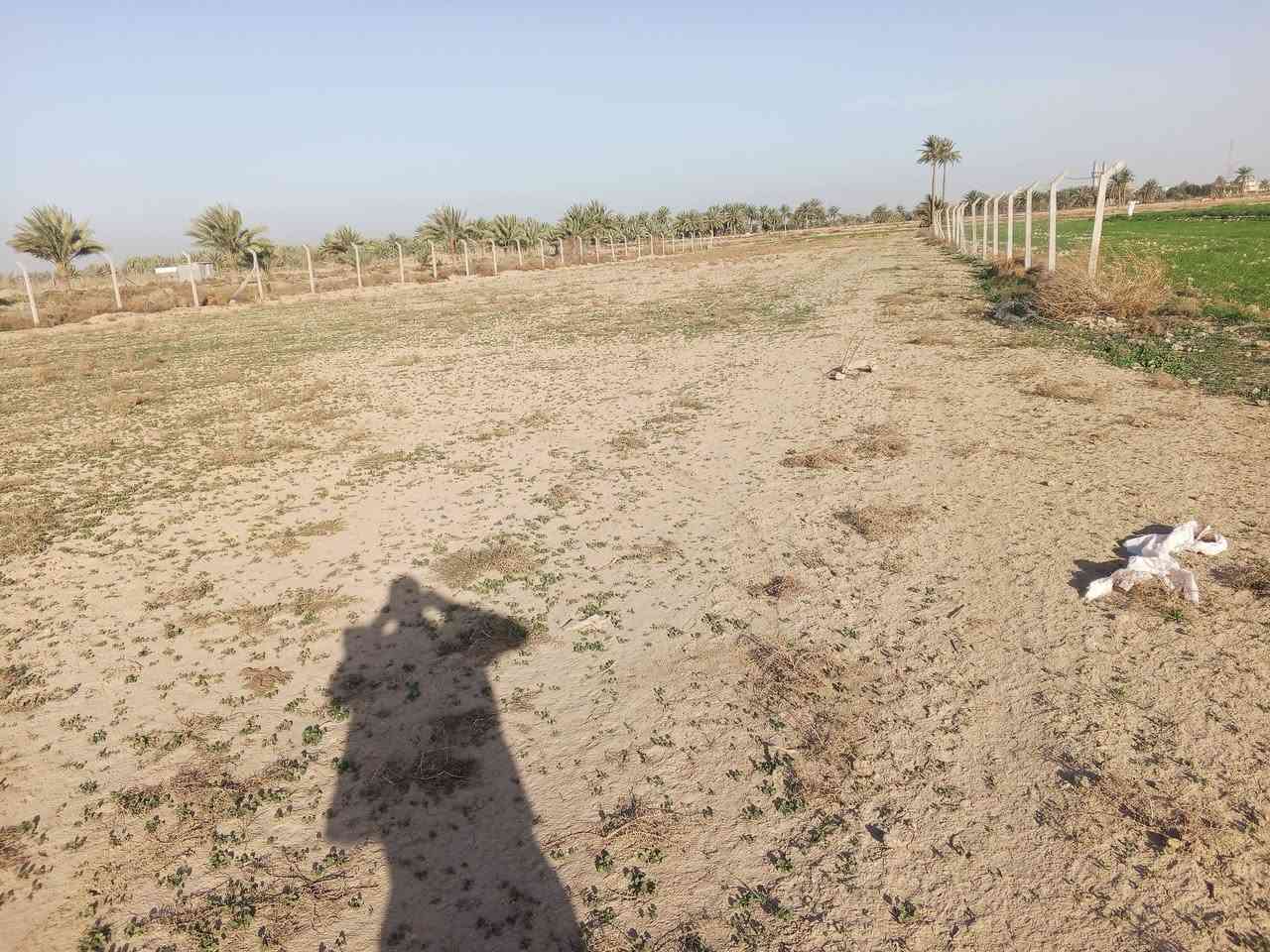 دونمين قرب مزرعة نخيل طابو زراعي سند ٢٥طابو واجهه 45 بسم شخص واحد بسعر مناسب جداً  الاستفسار على هذا رقم ***********
