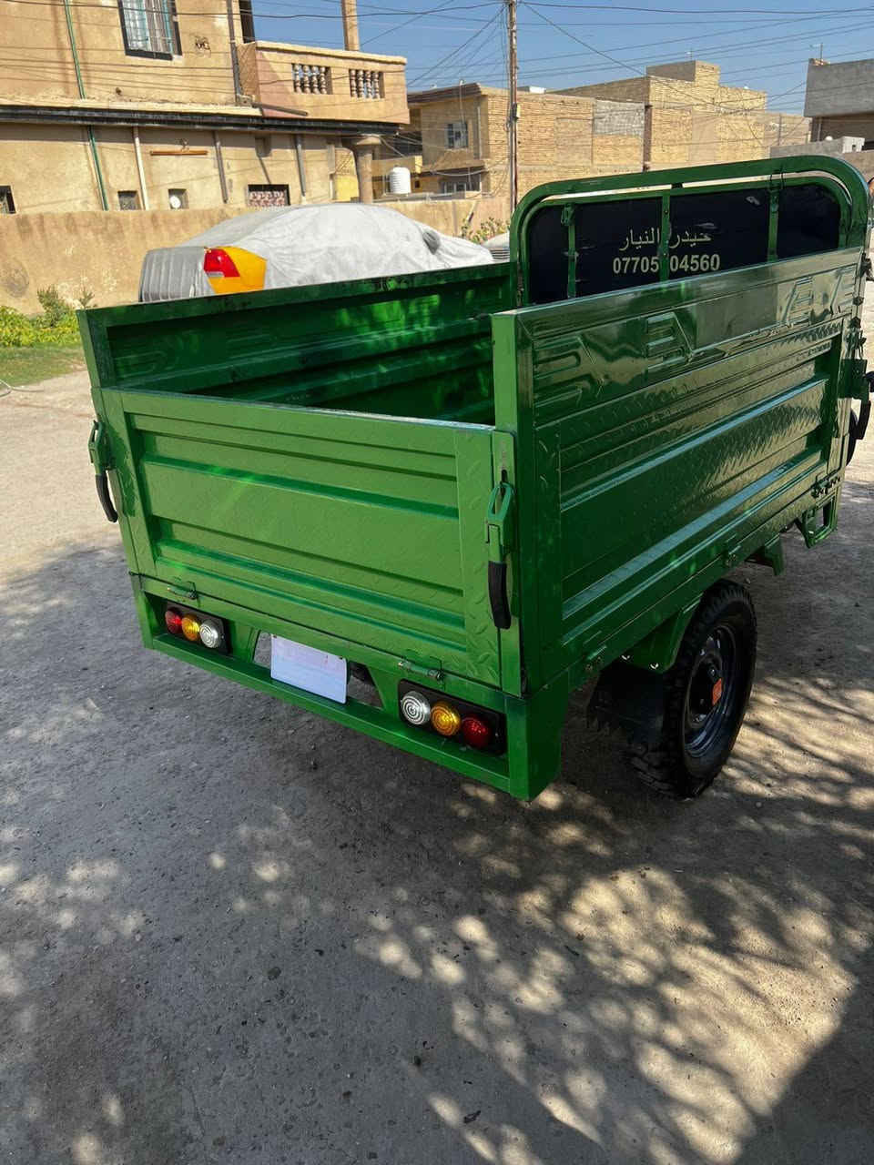 سلام عليكم ستوته شحن الحجم الكبير الشبح .موديل 2026. استعمال شهر فقط 
6 بطاريات مسطره. شرط الفحص .
نطام دبل اشاره +D+R.
3 سرع . .
تاير كبير جبلي .
نظام كير ثقيل وخفيف .
بريك شحط امامي وخلفي دهن يده .
السعر 1400.
***********
*********** متوفر واتساب .
مكاني ابو غريب مجاور مجمع بدور بغداد السكني او السوق الشعبي .
