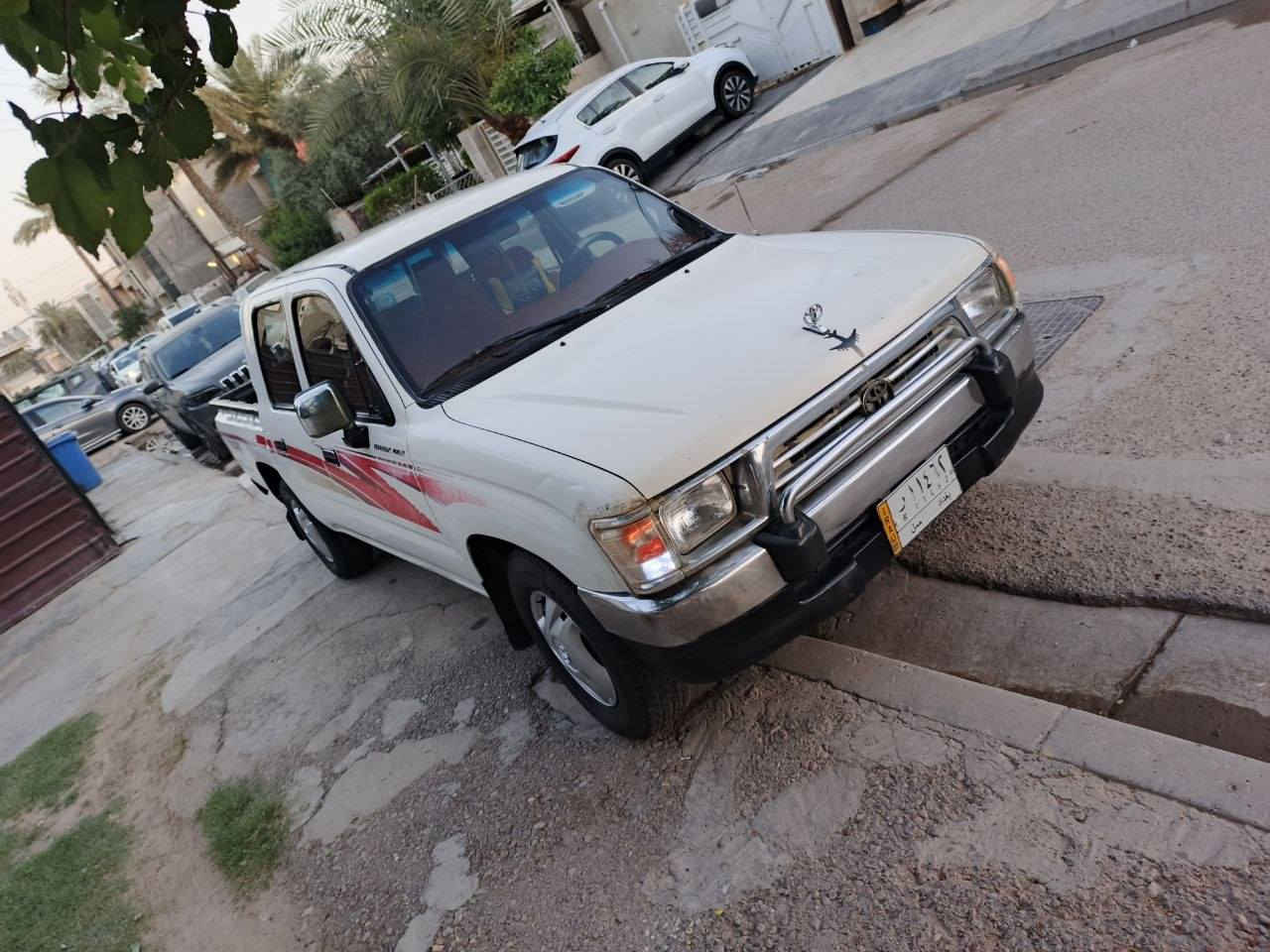 ياالله. السلام عليكم
تيوتا هايلوكس جمره اصل ياباني دبل قماره موديل (2001) 🛻

ملاحظة: بيع فقط✅

السياره بلاديه✅

مكفوله من الحادث والصبغ✅

تبريد ثلج✅

كهربائيات شغاله الكل ✅

تايرات جدد✅

كير ومحرك مكفولات كفاله عامه من التبخير والفتح والتبديل ✅

غرفه السياره لون احمر المميز ✅

غرفه السياره نضيف جدا وع وضع الشركه ✅

هزه جديده✅

سنويا ماساقطه✅

البدي نضيف جدا ✅

السيارة ماتصرف عليهه الف ✅

رقم السياره بغداد ( ومكان السياره بغداد العامريه) 

سياره خير من الله وقليل تلكه نضافه بهيج موديل ✅

للاتصال : ***********
