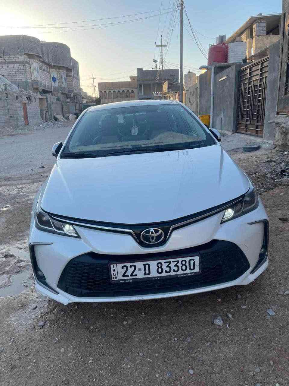 كورلا ٢٠٢٣ 
رقم اربيل 
فول موصفات
وكاله ساز
بيها طخه بالهلال الوره ترجع ع البارد موضح بالصوره
*********** الاسفسار ع الاتصال على الرقم فقط الزبير, البصرة
