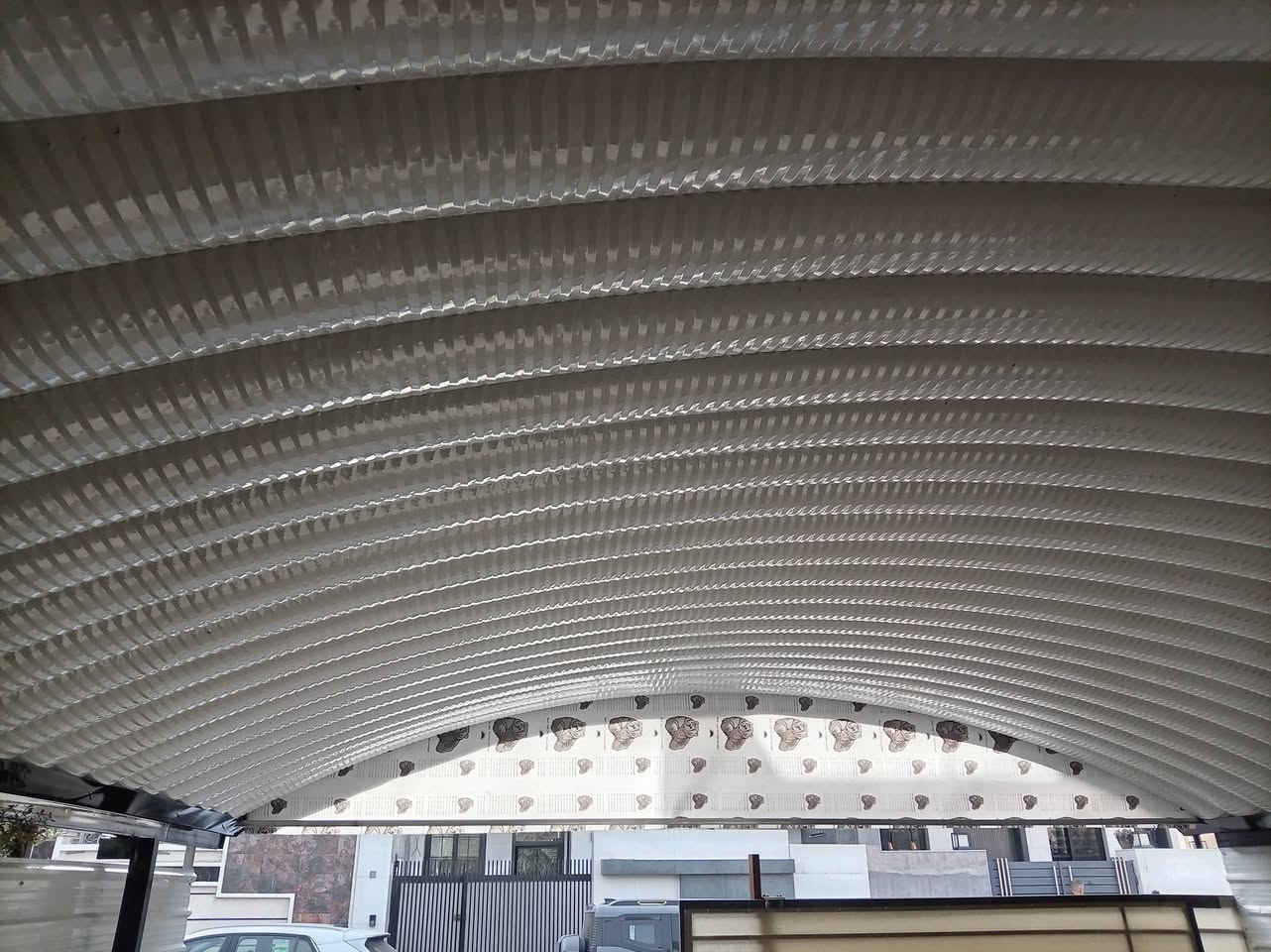 تم بعون الله عمل سقيفه في منطقة السيديه ونشكر كادر مكتب الصادق اللسقائف كي سبان سعر المتر 23الف ***********
