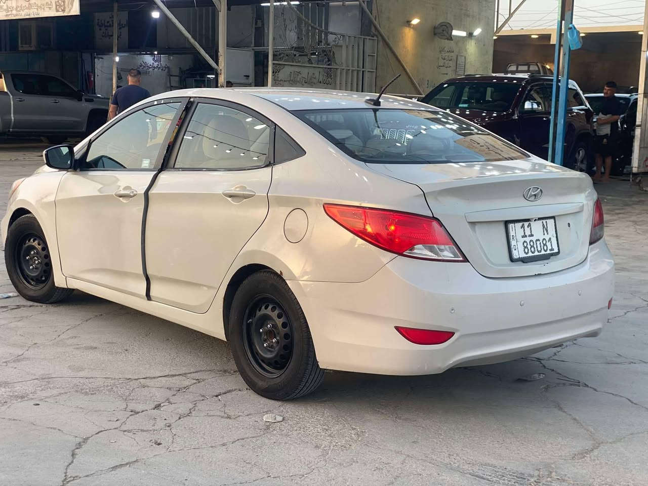 السلام عليكم 
اكسنت 2017 GDI 1600
بيع او مراوس 
مصبوغة حزام 
السيارة جاهزة 
مكانها الغزالية 
***********
السعر 85 وبيها مجال
