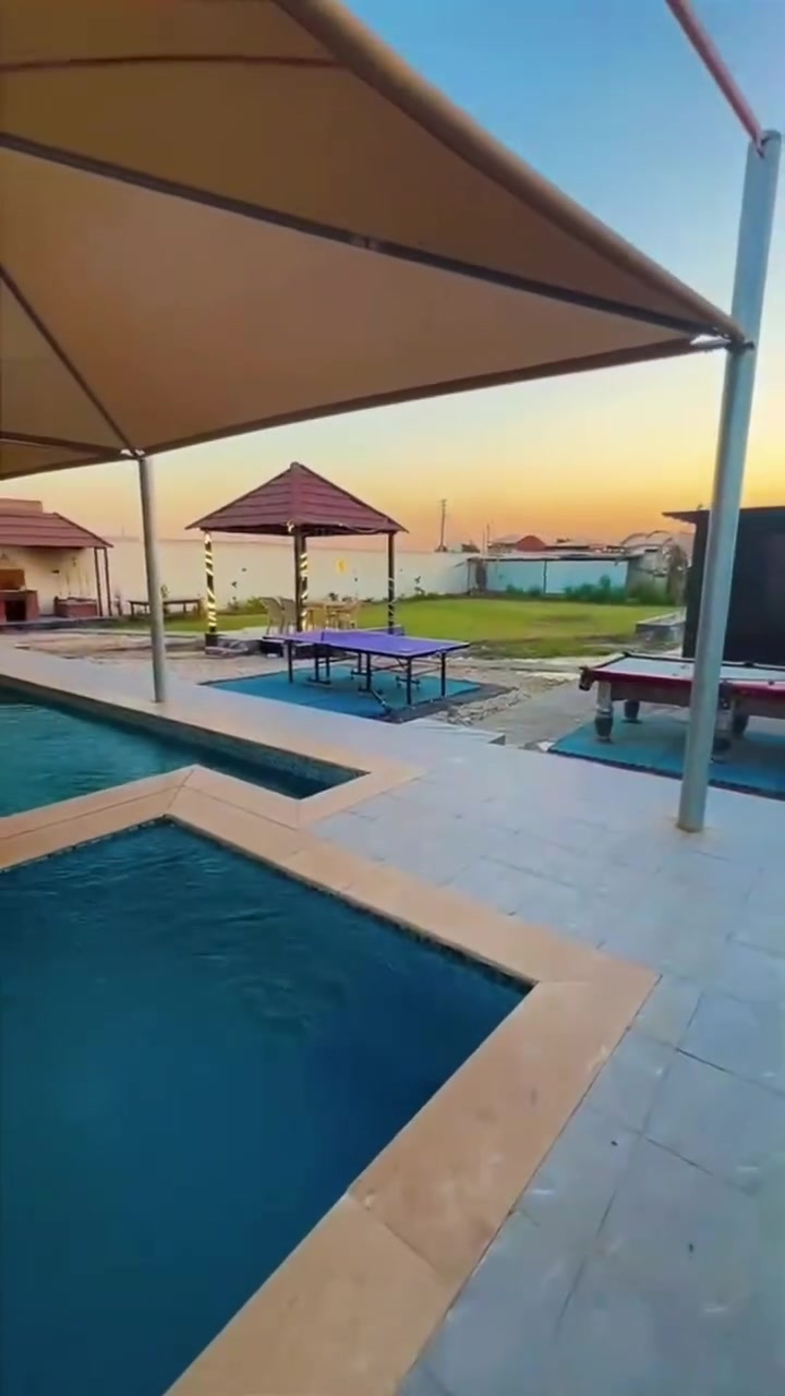 متوفر حجز يوم الاثنين
🌴 مَـزرعه ارض الجود

⭕️ موثقه بتطبيق اجرلي
🏡 مواصفات المزرعة:
🛏️ غرفتين نوم كبيرة
🛋️ صالة واسعة 
🍽️ مطبخ متكامل
🚿 حمامات
🌳 حديقة كبيرة وجلسات خارجية
🏊 مسبح للكبار والأطفال
🎠 ألعاب ومساحات ترفيهية 
🔥 باربكيو كامل مع جميع المستلزمات

📍عنوان المزرعه ، بغداد | البوعيثه
  أجواء نظيفة، خصوصية تامة، وأسعار مناسبة✨
📞 للحجز والاستفسار:
***********
