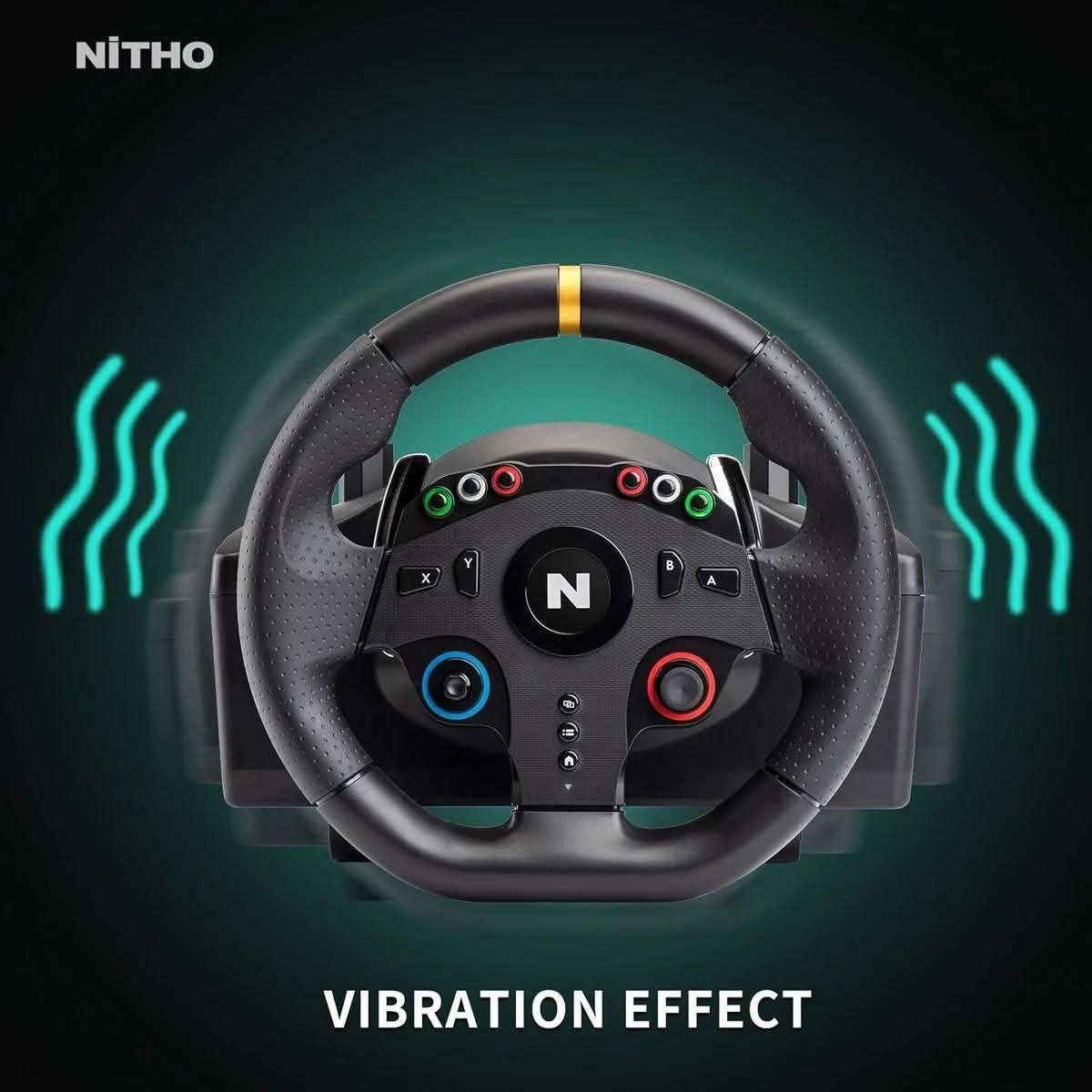 للبيع دركسون ألعاب السيارات
✔️ يدعم PC – PS3 – PS4 – Xbox One
✔️ دوران 270°
✔️ فيبريشن (Rumble Dual Motors)
✔️ دواسات + قير يدوي + بدالات خلفية
✔️ كيبل USB طول 2m
✔️ يثبت بـ 4 سكشنات قوية
✔️ جديد غير مستخدم 100% ✅

السعر 90 الف 
للاستفسار ***********
