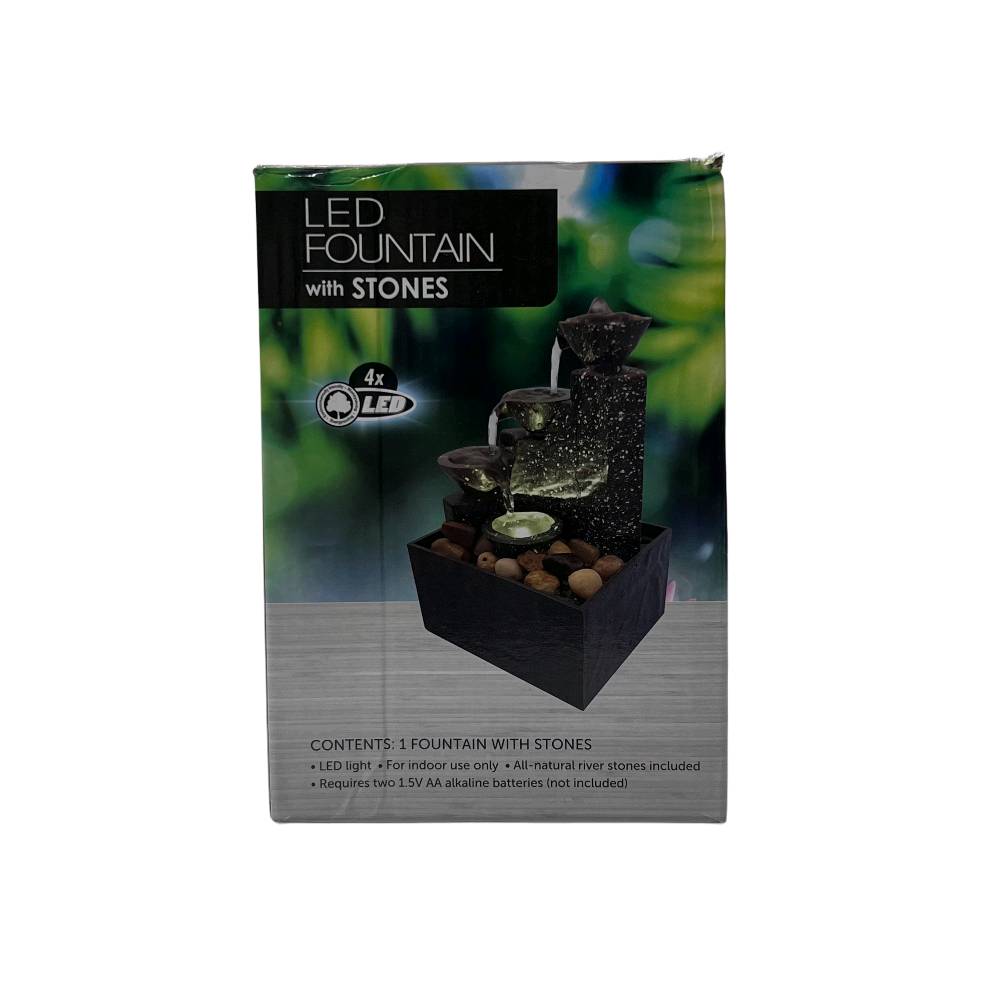 ✨ أجواء هدوء وجمال مع نافورة LED الديكورية!

تصميم شلال مريح مع إضاءة LED ناعمة يضيف لمسة راقية لأي مكان 🌊💡
تعمل بالبطاريات وسهلة الاستخدام بدون أسلاك 🔋
مع أحجار ديكورية طبيعية تكمل جمالها 🪨🌿

اختيار مثالي للاسترخاء وديكور أنيق 🏡