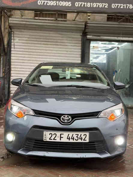 السلام عليكم للبيع كورلا 2016leتحويل فقط  وارد امريكي جاملغ فقط بدون ايرباك بدون لغود بلعراق بارد بل هلال الجاملغ الخلفي كير محرك مكفول السياره حلو و نضيفه 
كامره خلفيه 
شاشه بلادي
تحكم ستيرن 
كروز سرعه
بصمه 
بجم زنون
السع128$ بيها مجال
المكان بغداد 
***********وتساب موجود بغداد
