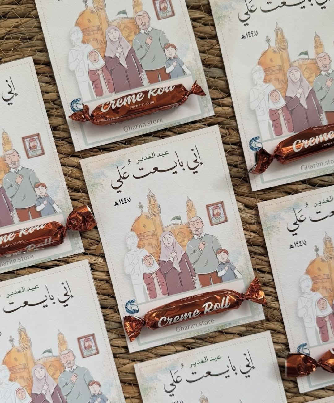 ✨ توزيعات عيد الغدير ✨
فرحة العيد تكتمل بأجمل الهدايا والتوزيعات 💚

نوفر لكم:
🎁 توزيعات فخمة ومميزة
🌙 تصاميم بأسماء حسب الطلب
💚 أفكار تناسب المجالس والاحتفالات
✨ تغليف أنيق وأسعار مناسبة

خلّوا ذكرى عيد الغدير تبقى أجمل مع تفاصيلنا 💫

📩 للحجز والاستفسار راسلونا الآن
والمواعيد محدودة قبل الزحمة


**إذا كنت صاحب هذا الإعلان وتريد حذفه لأي سبب، رجاءا أرسل رسالة إلى الدعم الفني**