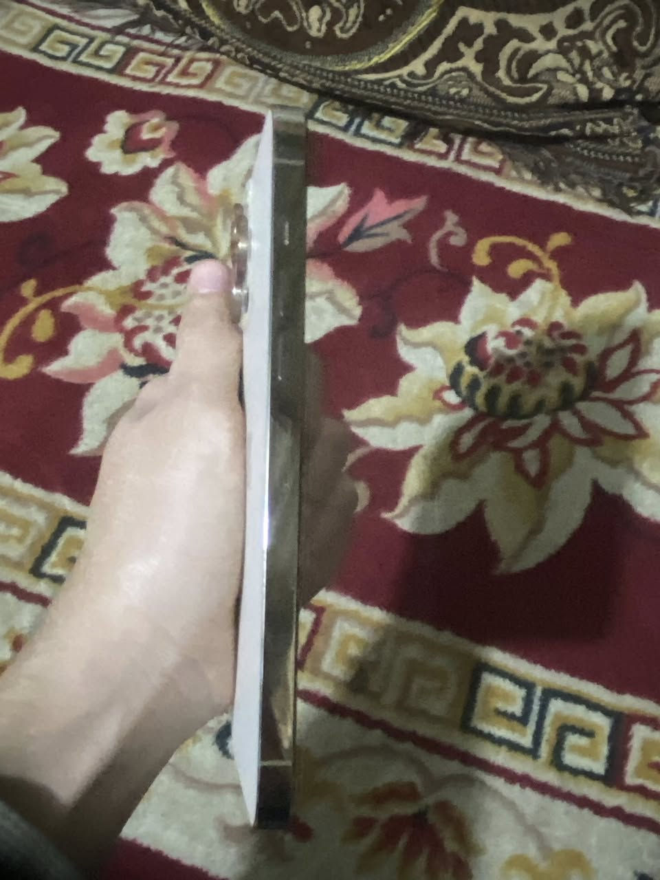 ‏سلام عليكم ايفون 13 برو ماكس أمريكي نموذج M مستبدل قطعة أصلية من شركة Apple شاشة أصلي ذاكرة 256   بطارية 91  جهاز نظيف شخط ما به بس كرتون وياه   سعر الجهاز  600 هذا رقم تلفوني ***********
