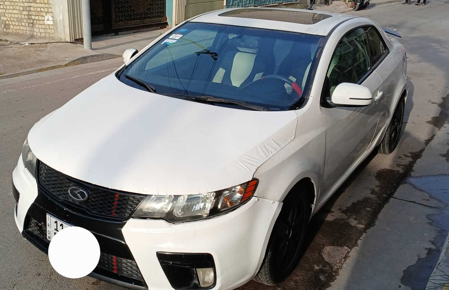 السلام عليكم
رقم بغداد هزه جديده

كيا فورتي 2012 وارد امريكي
محرك 2000 ودش

 حادث امريكا جاملغ امامي

ماشيه 170

كير اوتماتيك

كم قطعه صبغ ابيع حزام البنيد مغلف ستيكر

سياره بحالة جيده 

تبريد شغال 

اشاير بالمري 

سلايد 

***********

عارضها 76 $

بغداد الاطباء   قرب جسر العامريه
