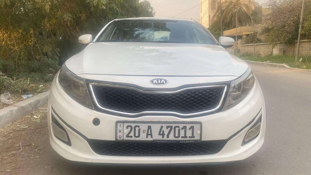 كيا اوبتيما 2014 خليجي رقم ديالى الانكليزي صبغ اربع قطع وبيه بارد بالقمارةالسيارة خير من الله السعر 103 مكان السياره بغداد الاعظمية سبع ابكار ***********
