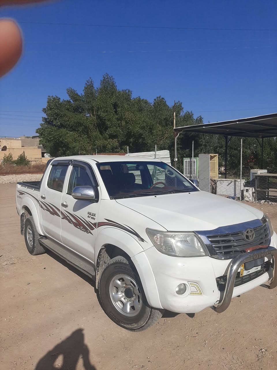 السلام عليكم 
هايلوكس فور ويل اوتماتيك رقم بغداد ماشية ١٦٠
السعر ٢٢٥$
ه/***********
